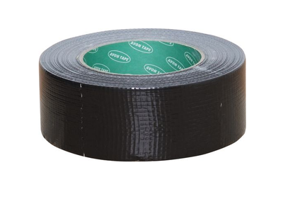 黑色单面布基胶带 